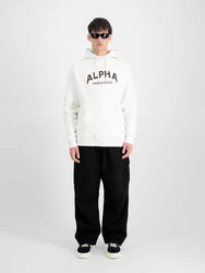 ALPHA INDUSTRIES Sweatshirt College orange/schwarz/weiß