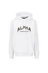 ALPHA INDUSTRIES Sweatshirt College orange/schwarz/weiß