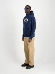 ALPHA INDUSTRIES Sweatshirt College marineblau / mandarine / weiß