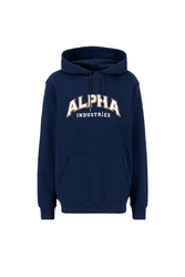 ALPHA INDUSTRIES Sweatshirt College marineblau / mandarine / weiß