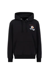 Sweatshirt 'Flying Buzz' blau / orange / schwarz / wei