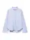 MANGO Bluza 'LUCAS' modra / bela MANGO Bluza 'LUCAS' modra / bela