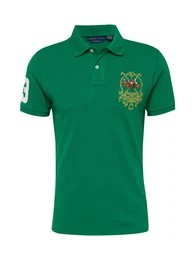 Poloshirt gelb / grn / wei