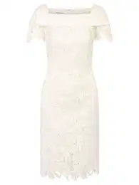 Koktejlové šaty bílá