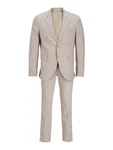 JACK & JONES Anzug JJ RIVIERA Beige/Braun/Grau/Khaki JACK & JONES Anzug JJ RIVIERA Beige/Braun/Grau/Khaki