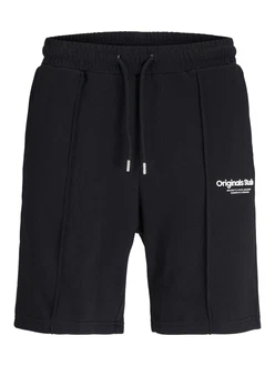 JACK & JONES Shorts 'JPSTKANE VESTERBRO' schwarz/weiß