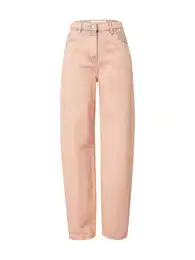 Džíny šedá / starorůžová