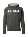 Hummel Sportsweatshirt graphit/weiß