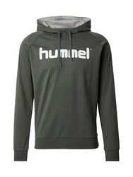 Hummel Sportsweatshirt graphit/weiß