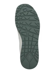 SKECHERS Sneaker 'UNO - RETRO ONE' greige/grün/dunkelrot/weiß
