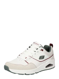 Sneaker 'UNO - RETRO ONE' greige / grn / dunkelrot / wei