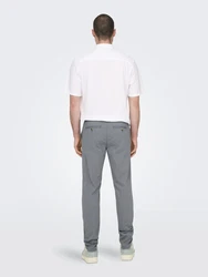 ONLY & SONS Chinohose ONSMark Pete grau