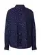VERO MODA Bluza 'VMBumpy'  mornarsko plava / bijela