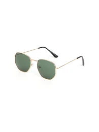 Sonnenbrille 'Ian' gold / schwarz