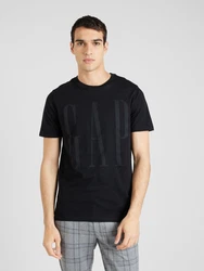 GAP T-Shirt dunkelgrau/schwarz