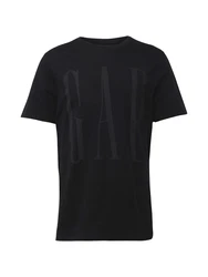 GAP T-Shirt dunkelgrau/schwarz