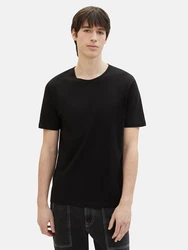 TOM TAILOR DENIM T-Shirt schwarz