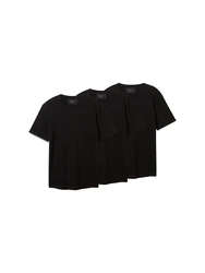 TOM TAILOR DENIM T-Shirt schwarz