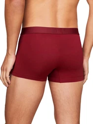 Tommy Hilfiger Underwear Trunk 3P TRUNK WB mit Logobund rubinrot/schwarz/offwhite