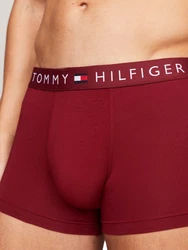 Tommy Hilfiger Underwear Trunk 3P TRUNK WB mit Logobund rubinrot/schwarz/offwhite