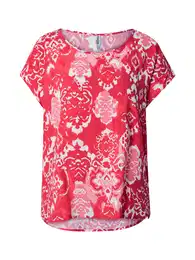 Bluza ružičasta / krvavo crvena / lubenica roza / bijela