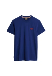 T-Shirt 'Essential' kobaltblau / rot