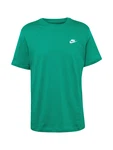 Nike Sportswear T-Shirt 'Club' grün/weiß Nike Sportswear T-Shirt 'Club' grün/weiß