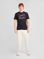 UNDER ARMOUR Funktionsshirt 'Foundation' schwarz
