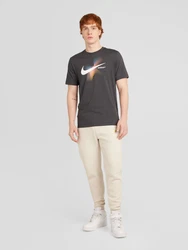 Nike Sportswear T-Shirt 'SWOOSH' gelb/anthrazit/rosa/weiß
