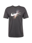 Nike Sportswear T-Shirt 'SWOOSH' gelb/anthrazit/rosa/weiß