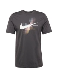 T-Shirt 'SWOOSH' gelb / anthrazit / rosa / wei