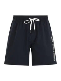Badeshorts 'Olmen Essentials' nachtblau / wei