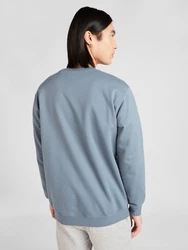 Cleptomanicx Sweatshirt Embro Gull azur/taubenblau/weiß