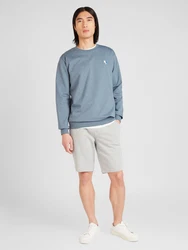 Cleptomanicx Sweatshirt Embro Gull azur/taubenblau/weiß
