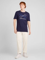 UNDER ARMOUR Funktionsshirt 'Foundation' blau/navy/wei