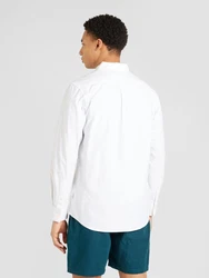 WRANGLER Hemd 'OXFORD' blau/weiß