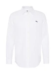 WRANGLER Hemd 'OXFORD' blau/weiß