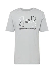 UNDER ARMOUR Funktionsshirt 'Foundation' grau/schwarz/weiß