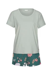 Pyžamo zelený melír / mix barev