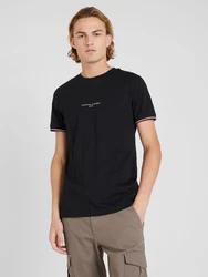 TOMMY HILFIGER T-Shirt rot/schwarz/weiß