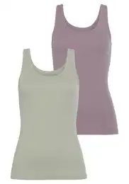 Potkošulja pastelno zelena / sivkasto ljubičasta (mauve)
