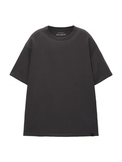 Pull&Bear T-Shirt anthrazit