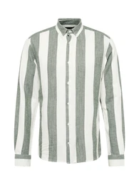 Hemd 'ARLO' khaki / offwhite
