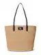 Lauren Ralph Lauren Shopper torba 'Brie'  boja devine dlake (camel) / crna