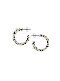 Náušnice 'Anni' béžová / černá