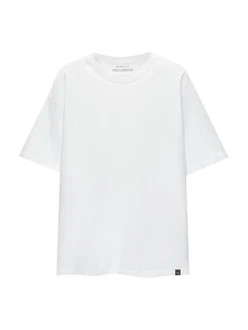 Pull&Bear T-Shirt weiß