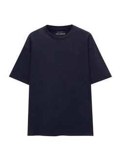 Pull&Bear T-Shirt nachtblau