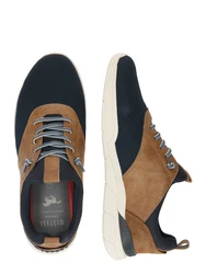 MUSTANG Sneaker mit Markenlabel navy/braun