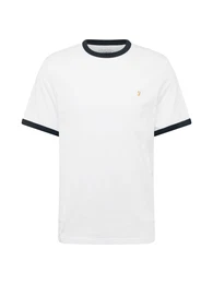 T-Shirt 'GROVES' marine / gelb / wei