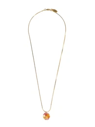 Řetízek 'Alice' zlatá / pink